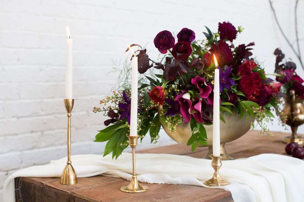 CANDELABRO COBRE - Imagen 2