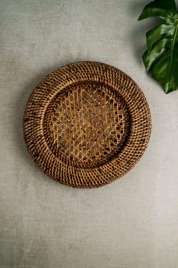 PLATO BASE DE RATTAN - Imagen 3