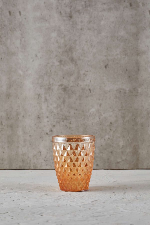 VASO TALLADO ORO