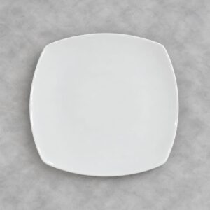 PLATO BASE CUADRADO EN PORCELANA