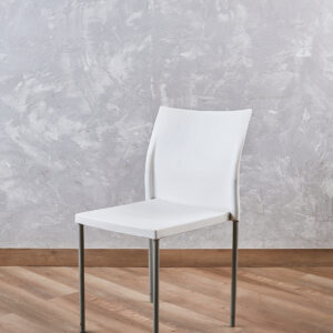 SILLA FIBRA BLANCA