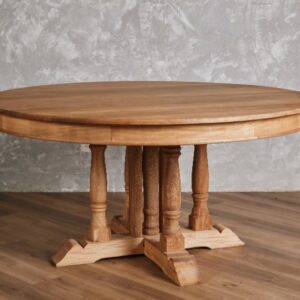MESA REDONDA ROBLE 1.60